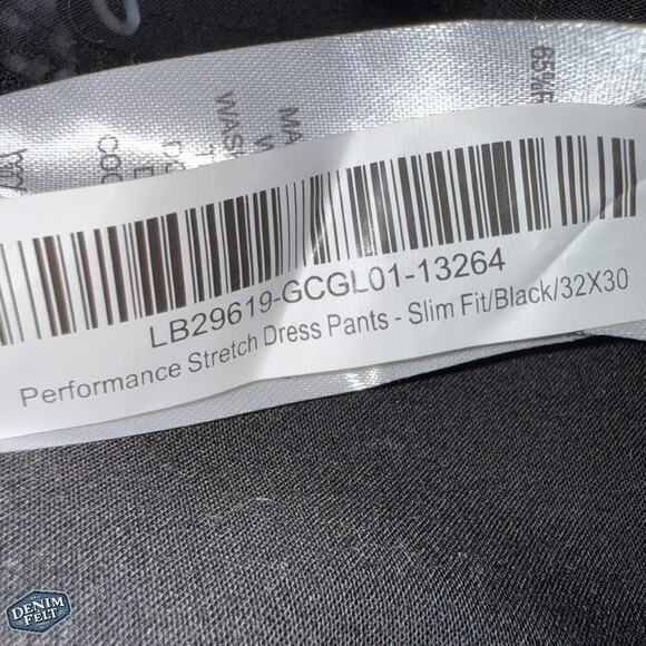 Quince Men’s Performance Stretch Dress/Work Pant- Slim Fit / Black / 32x30 – NWT - Picture 10 of 11